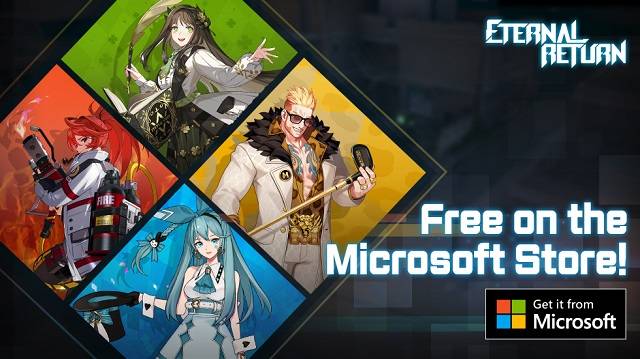 '이터널 리턴'은 최대 18명의 플레이어가 각종 전략 전투를 활용해 최후의 1인 혹은 1팀을 가려내는 게임이다. 사진은 MS스토어 정식 입점 대표 이미지 /넵튠 제공