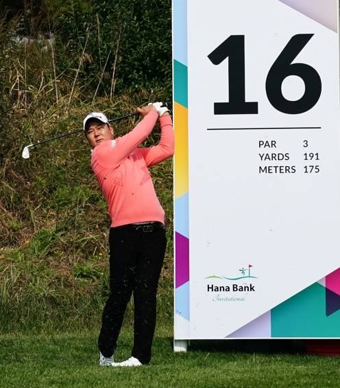 2021년 한국프로골프(KPGA) 코리안투어 하나은행 인비테이셔널에 출전하는 함정우 프로. 사진제공=하나은행 인비테이셔널 대회본부