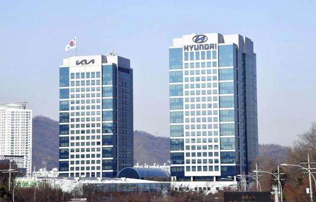 서울 양재동에 위치한 현대자동차와 기아 본사 사옥 전경. 현대차그룹 제공