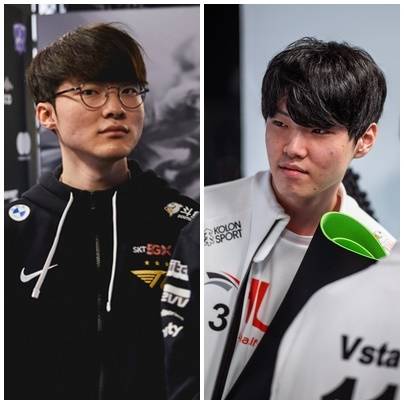 페이커(좌)와 쵸비.&nbsp; &nbsp;라이엇 게임즈 제공