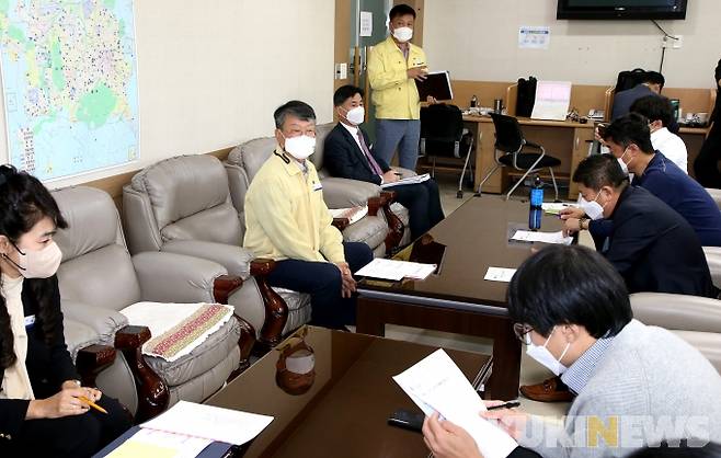 대전교육청 오석진 교육국장이 대전고교학점제 추진계획을 설명하고 있다.