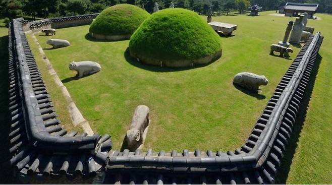 [서울=뉴시스] 김포장릉 전경. (출처=문화재청 궁능유적본부 홈페이지 캡처) 2021.10.07. *재판매 및 DB 금지