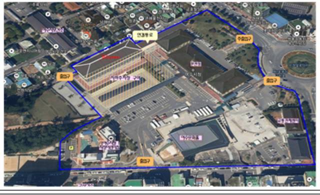 ▲여수시 시청사 별관증축 조감도