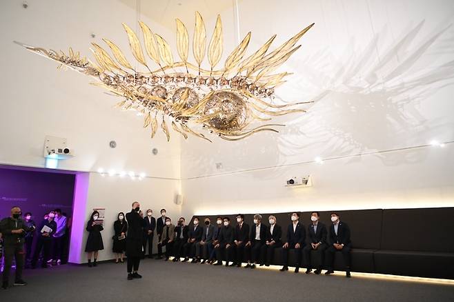 포항스틸아트페스티벌 10주년 기념작 최우람 작가의 '태양의 노래'&nbsp;