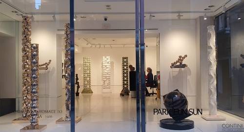 박은선 조각가의 작품이 전시된 베네치아 콘티니 갤러리 [박은선 조각가 제공. 재배포 및 DB 금지]