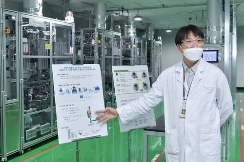 폐플라스틱 열분해 후처리 파일럿 설비 [SK지오센트릭 제공. DB 및 재판매 금지]