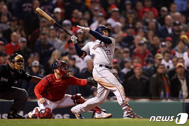 휴스턴 애스트로스 마이클 브렌틀리. © AFP=뉴스1