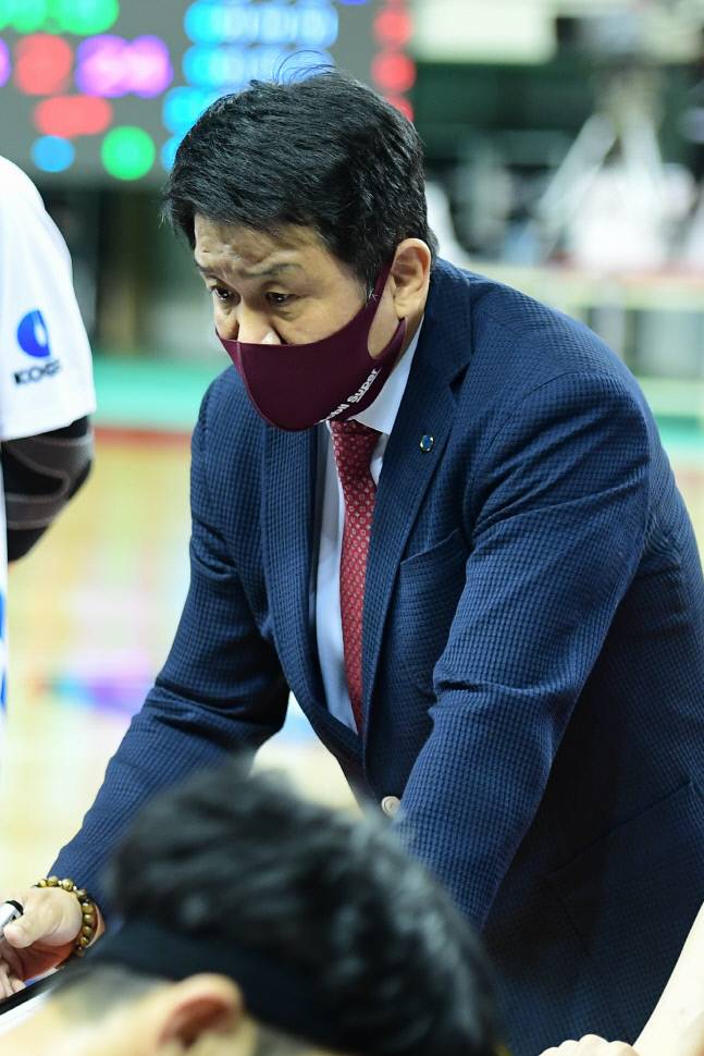 대구 한국가스공사 유도훈 감독. 제공|KBL