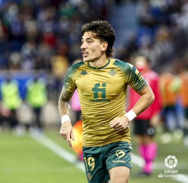 레알 베티스 라이트백 엑토르 벨리린. 사진｜레알 베티스