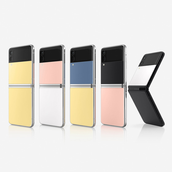 Samsung Electronics' Galaxy Z Flip 3 Bespoke Edition [SAMSUNG ELECTRONICS]