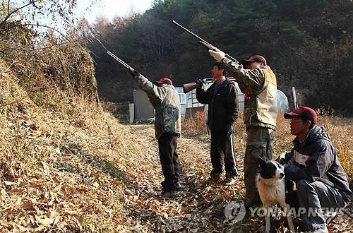 수렵 모습. 연합뉴스