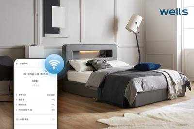 웰스 '수면케어 매트리스 IoT' [사진=웰스]