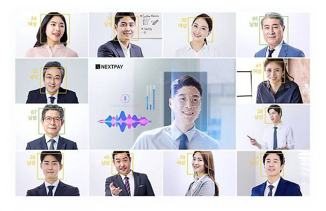 AI 얼굴 인증 출입 시스템 넥스트AI 화면. 출처 = 넥스트페이먼츠