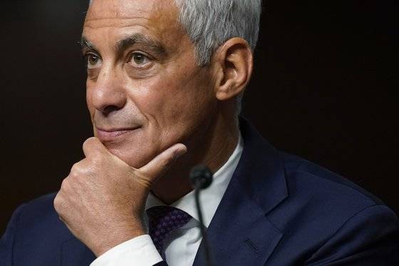 람 이매뉴얼 주일 미국대사 지명자가 20일(현지시간) 상원 외교위 인사청문회에서