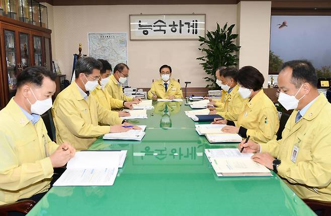 창녕군, '위드코로나' 대비 일상회복추진단 가동  *재판매 및 DB 금지