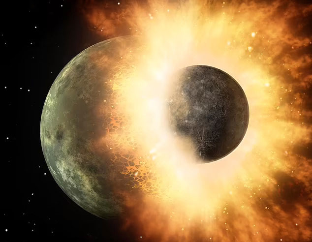‘거대 충돌’로 대기 잃은 외계행성 사상 첫 발견(사진=NASA)