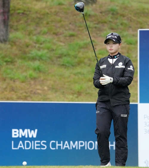 2021년 미국여자프로골프(LPGA) 투어 BMW 레이디스 챔피언십에 출전한 임희정 프로가 1라운드에서 경기하는 모습이다. 사진제공=BMW 코리아