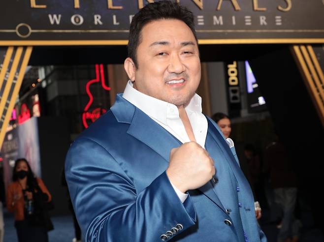 배우 마동석.&nbsp; &nbsp;월트디즈니컴퍼니코리아