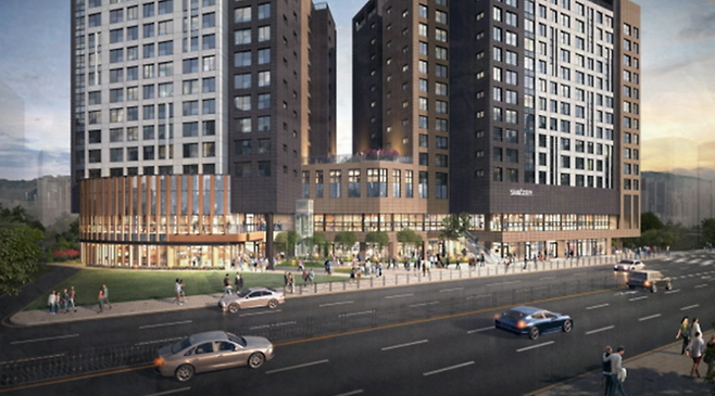 광명 루미에르 투시도 [사진 = KCC건설]