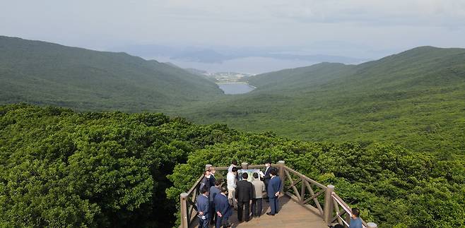 [완도=뉴시스] 전남 완도수목원 전경. (사진=완도군 제공) kykoo1@newsis.com *재판매 및 DB 금지