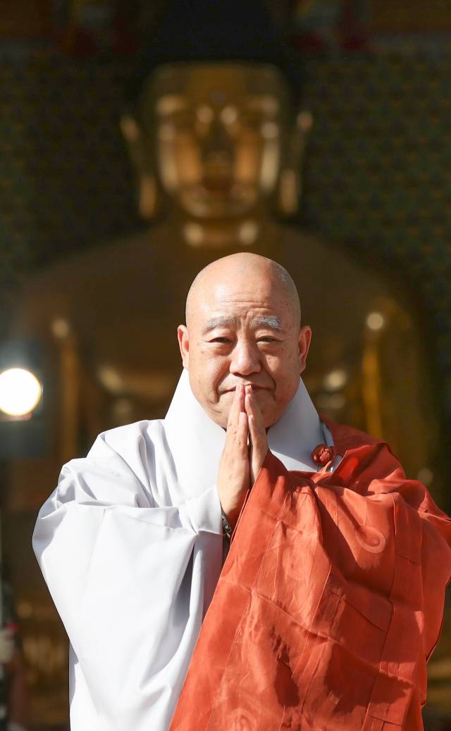 대한불교 조계종 총무원장 원행스님./사진제공=조계종