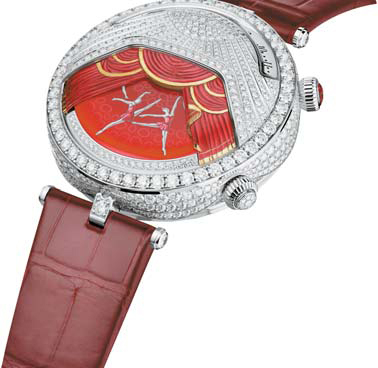 명품 브랜드 반클리프 아펠은 각 무대를 오마주해 시계로 제작했다. [사진 반클리프 아펠]