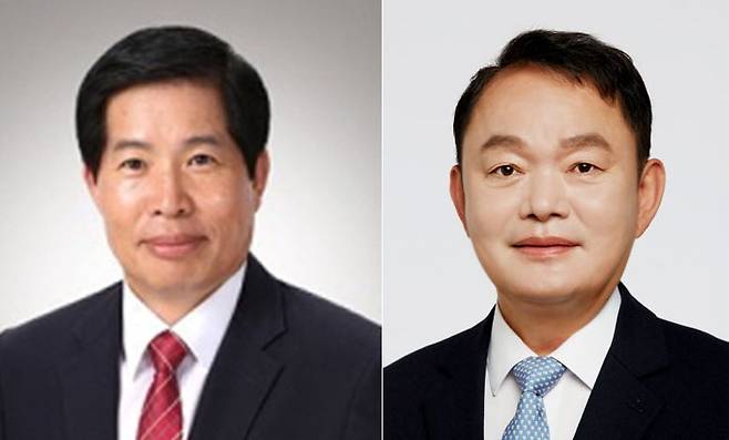 예비경선 통과한 공영민(왼쪽), 박진권 후보 [민주당 전남도당 제공.재판매 및 DB금지]