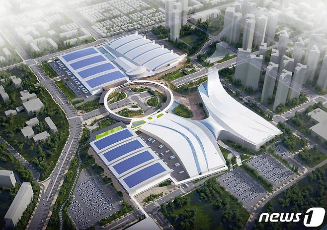 킨텍스 제3전시장 건립 조감도. (킨텍스 제공)© 뉴스1