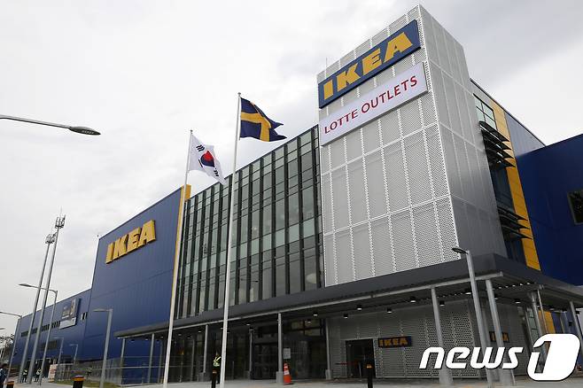 지난 2017년 개점한 이케아 고양점/ 뉴스1 DB