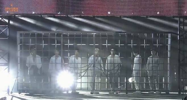 온라인 콘서트 갈무리. 빅히트뮤직 제공