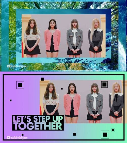 블랙핑크 특별연설 사진=유튜브 오리지널