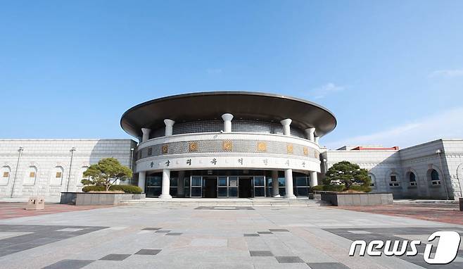 전북 익산시가 ‘왕궁리유적전시관’의 명칭을 ‘백제왕궁박물관’으로 변경했다. 사진은 백제왕궁박물관 전경(익산시 제공)2021.10.25/뉴스1