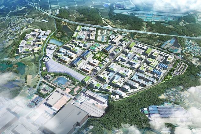 천안 제6산단 조감도.