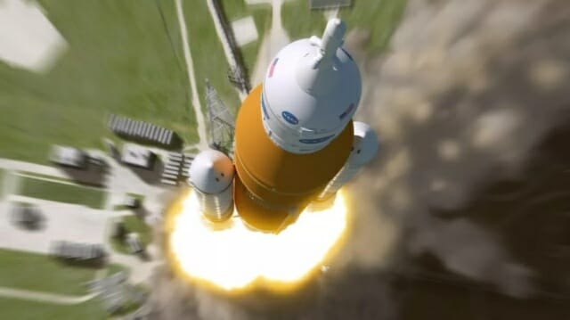 NASA는 오리온 우주선과 SLS 로켓을 사용해 아르테미스 임무를 시작한다. 사진은 오리온 우주선 (사진=NASA)