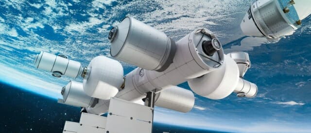 블루오리진이 시에라 스페이스와 함께 상업용 우주정거장 '오비탈리프'를 건설하겠다고 밝혔다. (사진=오비탈리프)