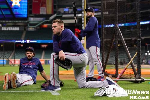 프리먼은 첫 월드시리즈 출전을 앞두고 있다. 사진(美휴스턴)=ⓒAFPBBNews = News1