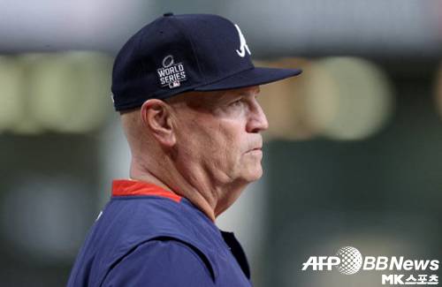 브라이언 스닛커 애틀란타 감독은 이번이 첫 월드시리즈다. 사진(美 휴스턴)=ⓒAFPBBNews = News1