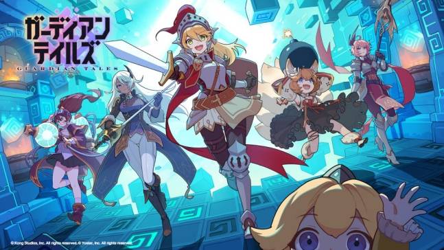 일본 출시 후 구글플레이스토어 일매출 1위를 기록한 가디언테일즈[콩스튜디오 제공]