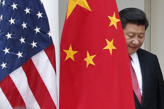 2015년 9월 25일 미국 백악관을 방문한 시진핑 중국 국가주석. 사진=AP/뉴시스