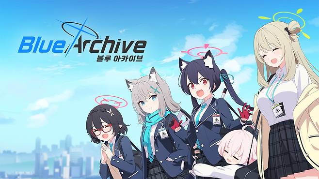 Nexon’s anime-style role-playing shooting game, Blue Archive, is set for release in November. (Nexon)