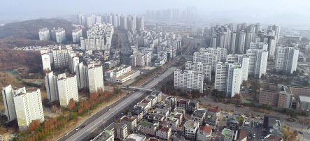 경기도 김포의 아파트 단지 모습. [연합]