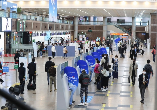 한국공항공사가 운영하는 14개 국내공항 중 유일하게 중국 노선을 운항하는 김해국제공항 모습. 연합뉴스