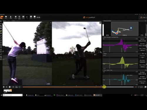 지면반력과 무게중심 이동의 측정을 위한 스윙 카탈리스트.