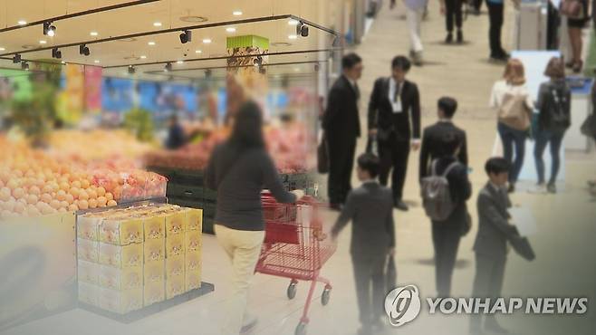 10월 충북 소비자심리지수 넉달만에 반등…경기호전 무게 (CG) [연합뉴스TV 제공]