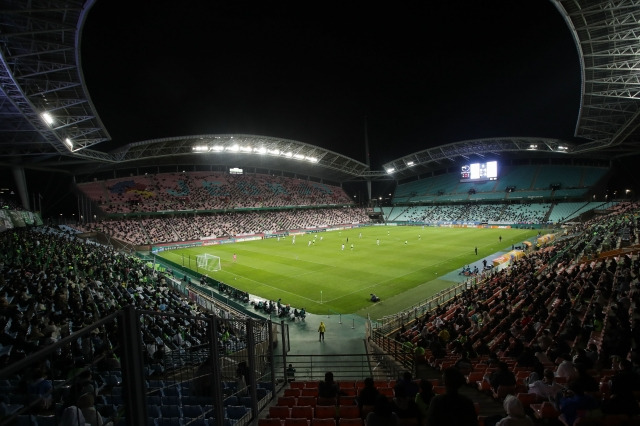 전주월드컵경기장 관중석 전경. 한국프로축구연맹 제공