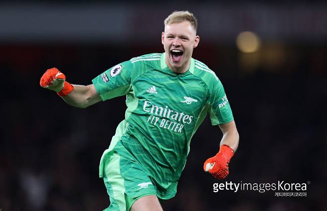 아스널 골키퍼 아론 램스데일. Getty Images 코리아