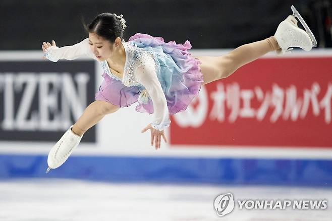 이해인 프리 스케이팅 연기 [AFP=연합뉴스]