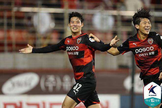 포항 스틸러스가 강원FC를 4-0으로 이겼다..(한국프로축구연맹 제공)© 뉴스1