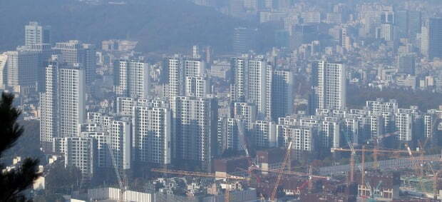 서울 서초구, 강남구 일대 아파트 단지의 모습. 사진=뉴스1