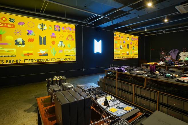 ‘BTS 팝업 : 퍼미션 투 댄스(BTS POP-UP : PERMISSION TO DANCE in SEOUL)’ [하이브 제공]